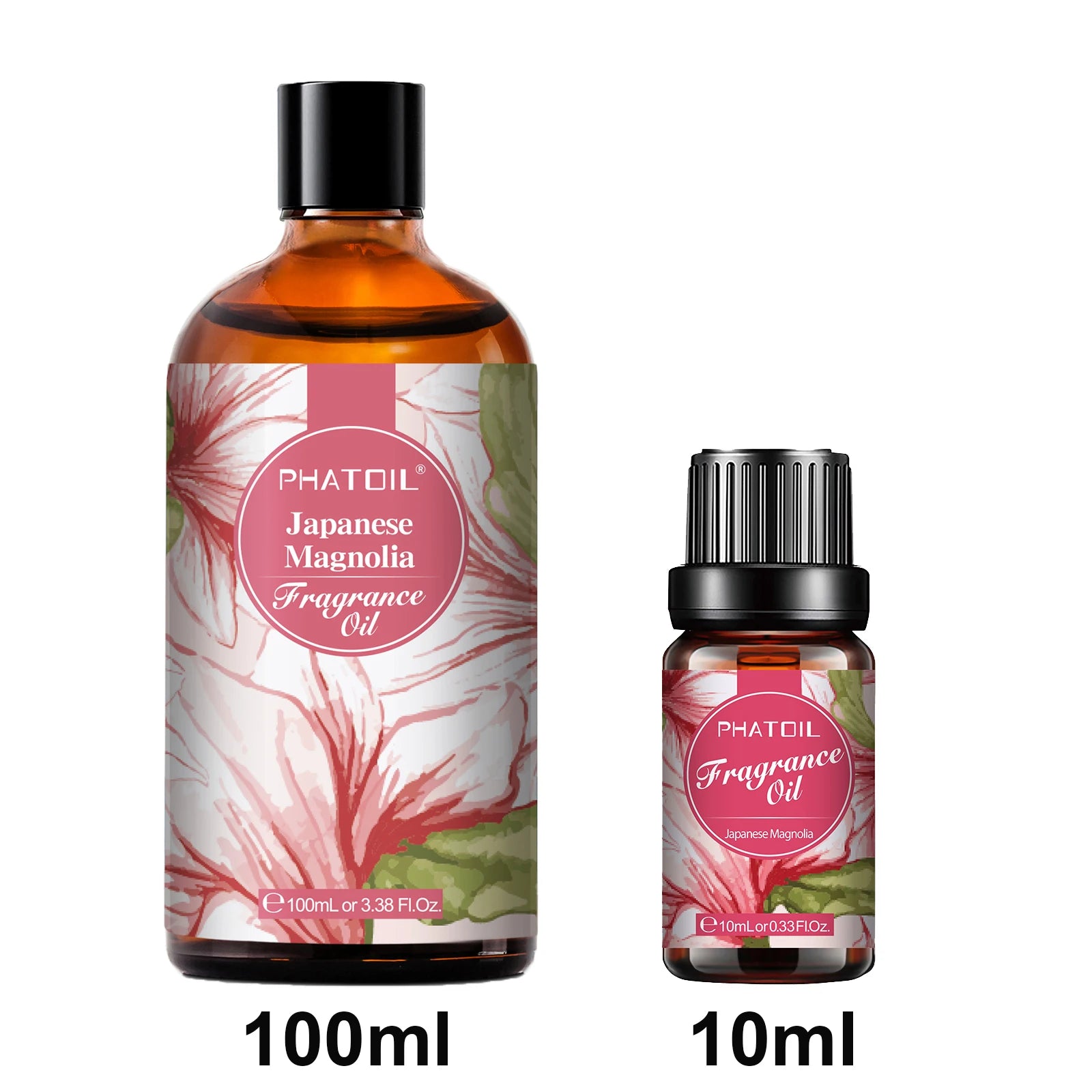 PHATOIL 10ml/100ml Aromatherapy Fragrance Oil Sea Breeze Japanese Magnolia Bubble Gum Baby Powder Angel 1PCS Fragrance Aroma Oil