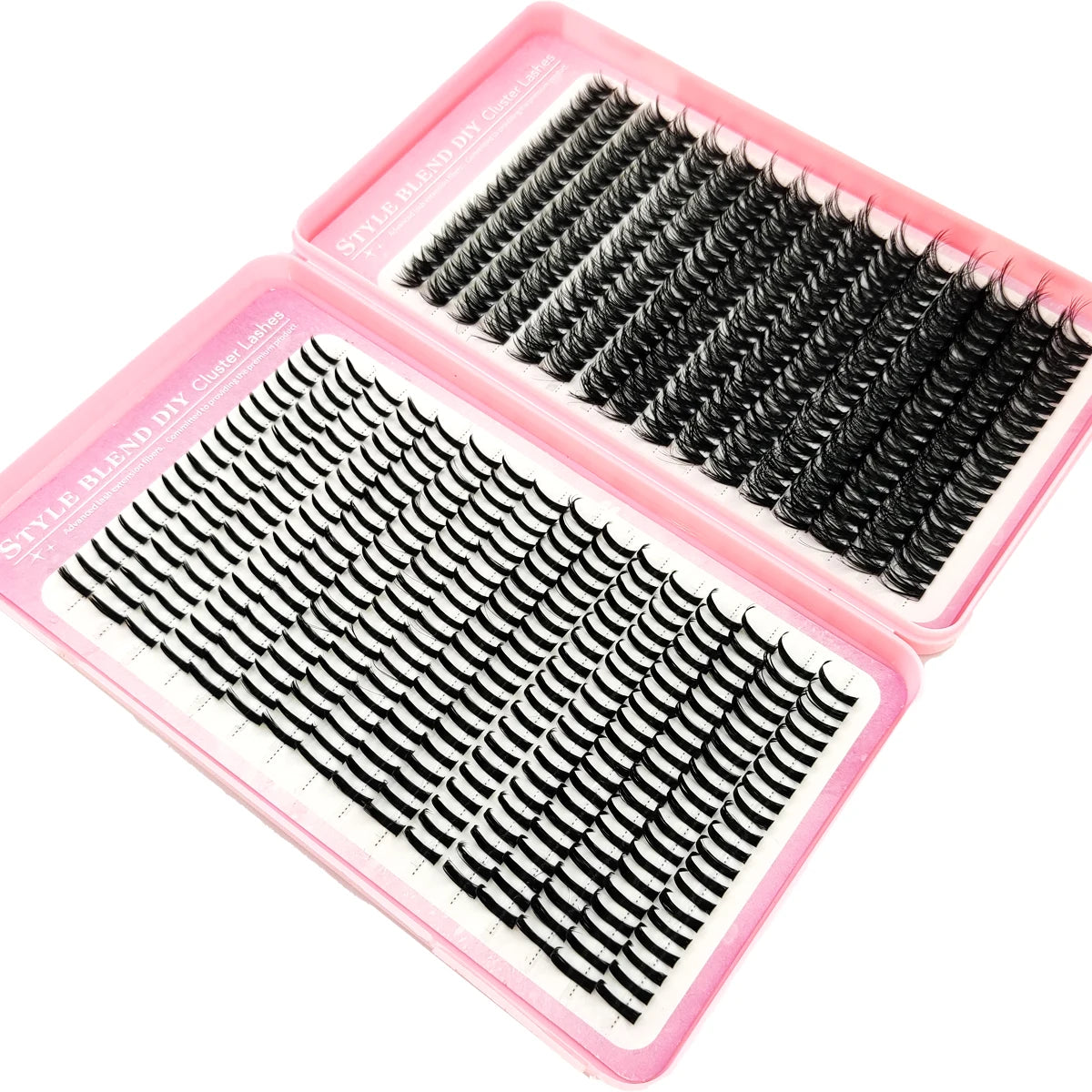 80D Cluster Eyelash Extensions with Lash Spikes Lash Clusters Wispy Eyelashes Clusters Fluffier Individual Lashes Clusters