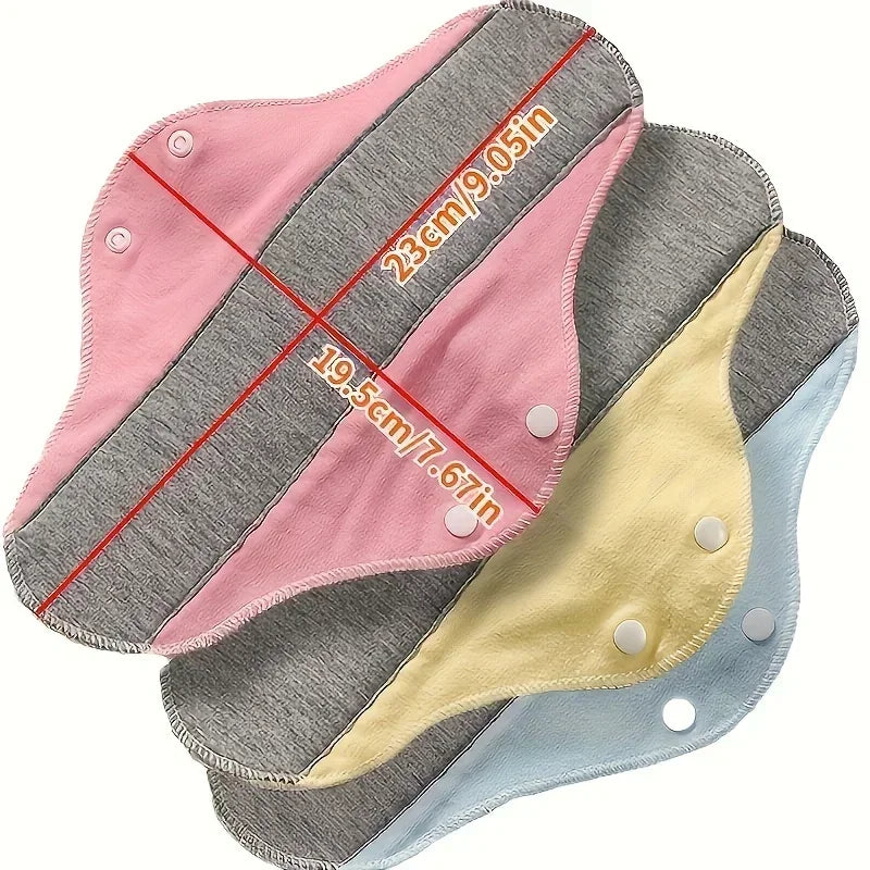 1/4pcs Leak-Proof & Waterproof Washable Incontinence Pads with Graphene Aseptic Technology for Elderly Care