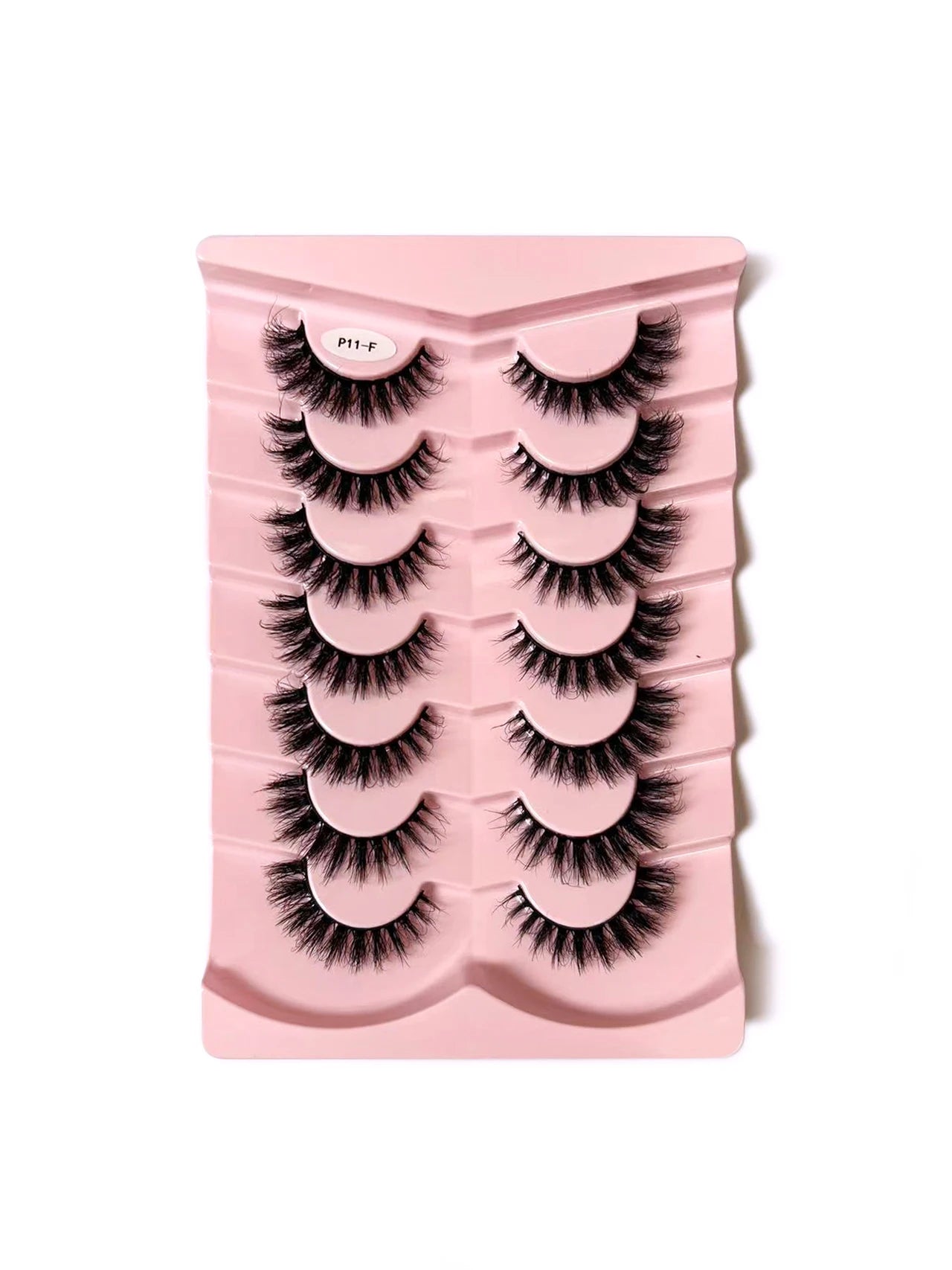 Dropshipping 7/10 Pairs Eyelashes Natural Long 3D Lashes Fluffy Volume  False Eyelashes Cruelty Free Wispy Lashes Makeup Cilios