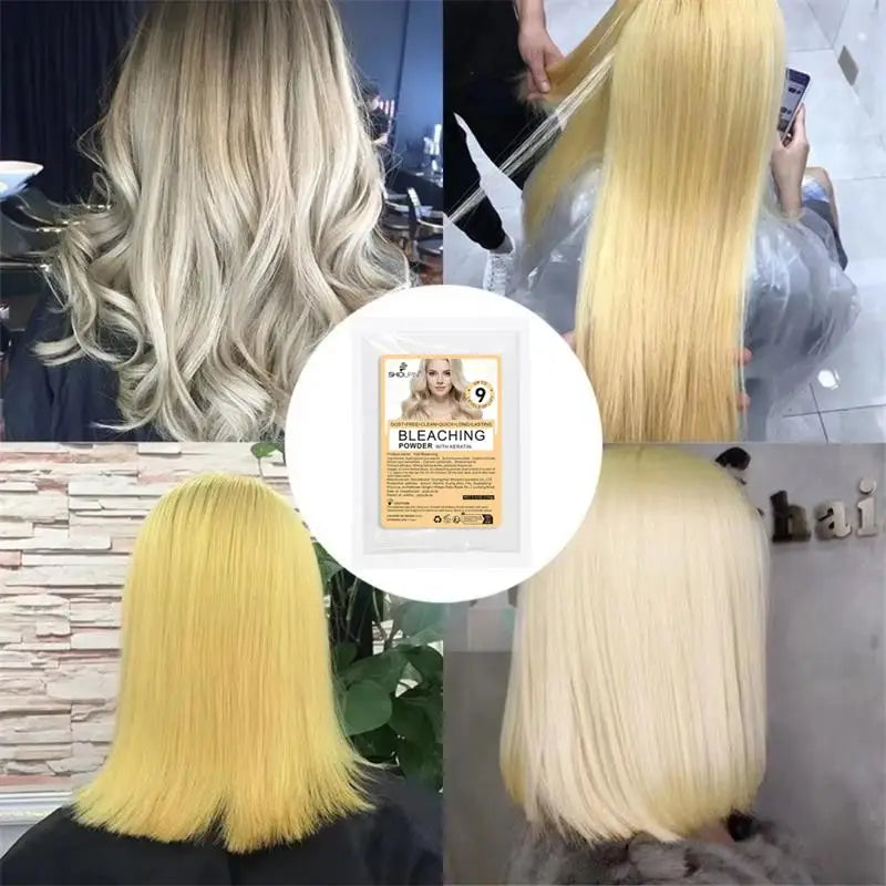 100g Natural Professional Health Hair Bleaching Agent Removes YellowColor Fixing Dye Hair Care Bleaching Non Irritating HairCare