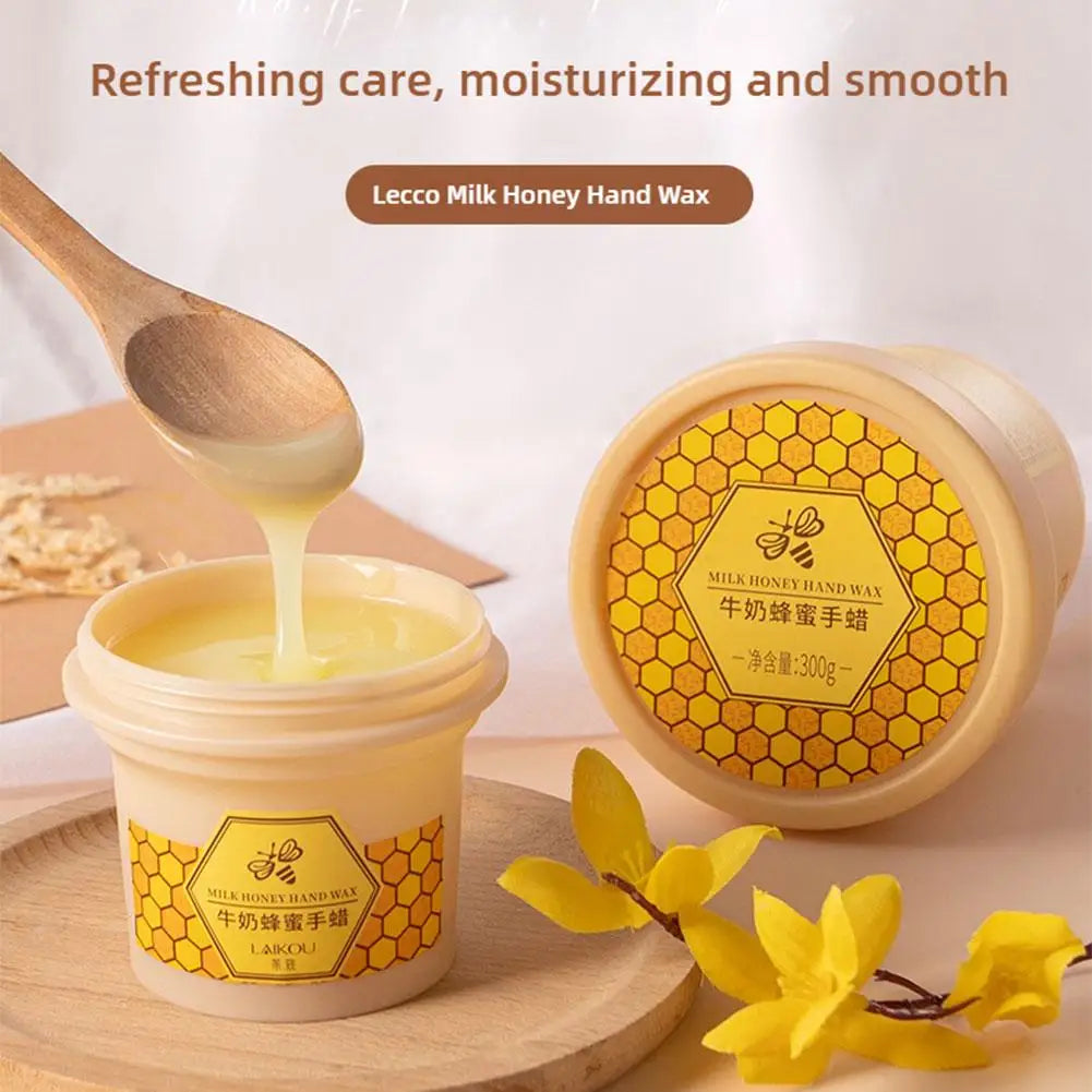 24K Gold Milk Honey Hand Care Masks Soothing Moisturizing Exfoliating Whitening Nourishing Hydrating Gel Hand Mask
