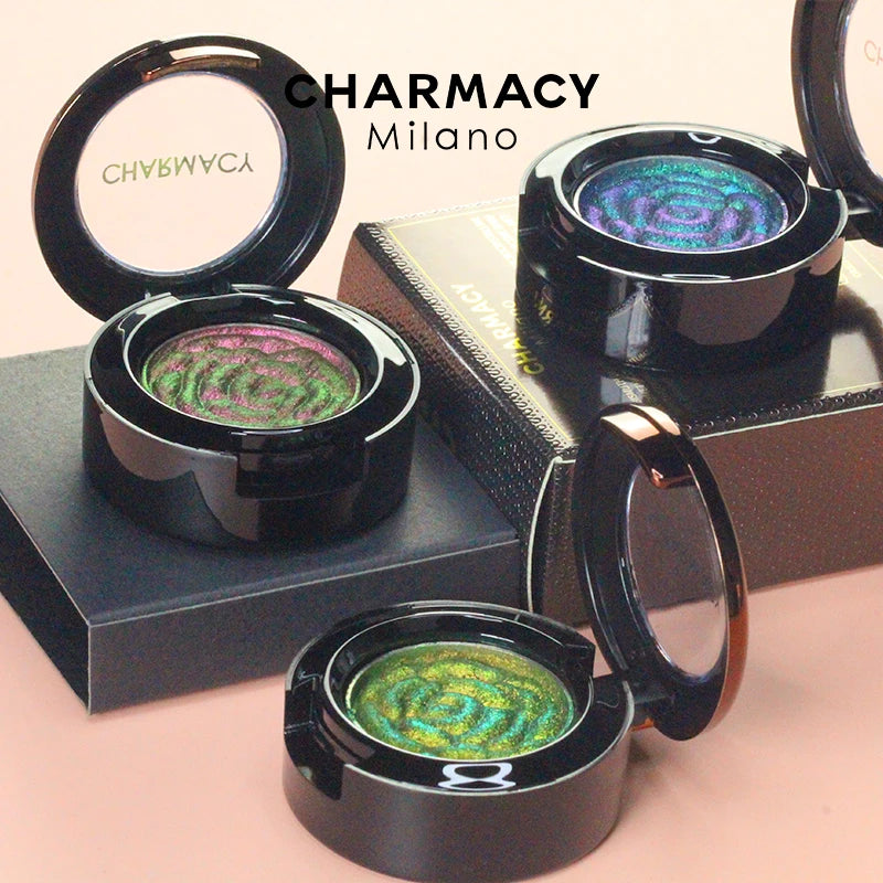 Eye Shadow Chameleon Metallic Glitter Powder Monochrome Eyeshadow Glitter Metallic Eye Looks 100% Vegan And Cruelty Free