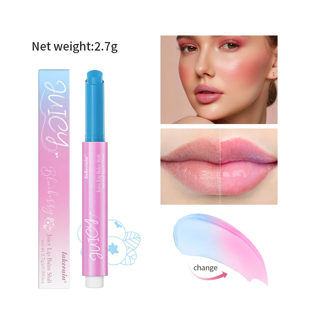 juicy lip balm gloss Color Change Hydrating & Nourishing Lip Gloss Balm with Vitamin E Lip Balm Long Lasting Moisturizing Lipst