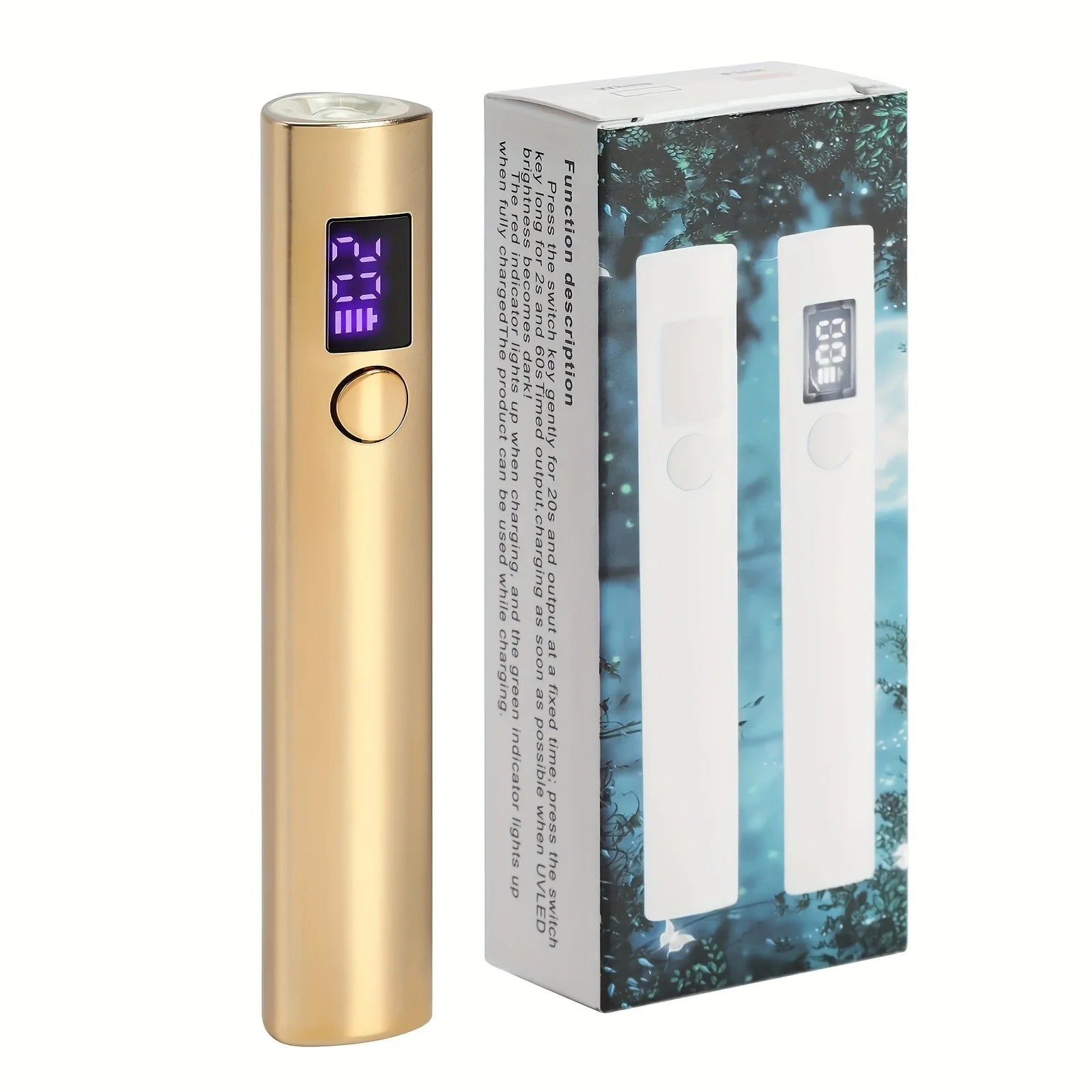 Mini UV LED Nail Dryers 3W Portable Quick Nail Drying Lamp USB Rechargeable Mini Flashlight Pen For Nail Gel Curing Salon Tools