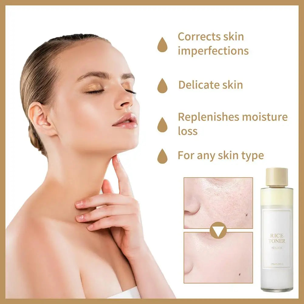 Rice Toner Deeply Hydrates And Repairs The Skin Barrier, Firming And Softening The Skin Facial Toner Facial Care Product 2025