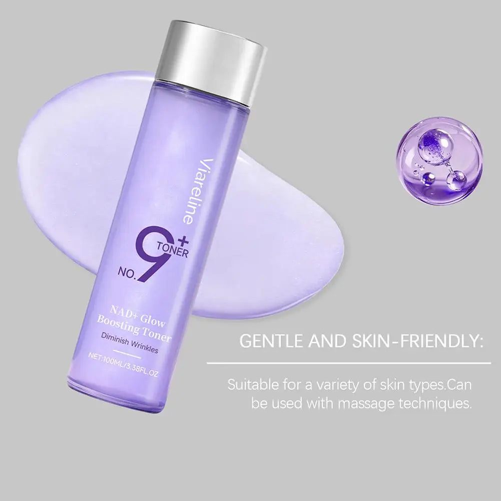 Glow Boosting Toner 100ml Anti-Aging Hydrating Facial Essence Skin Barrier Repair Dullness Relief