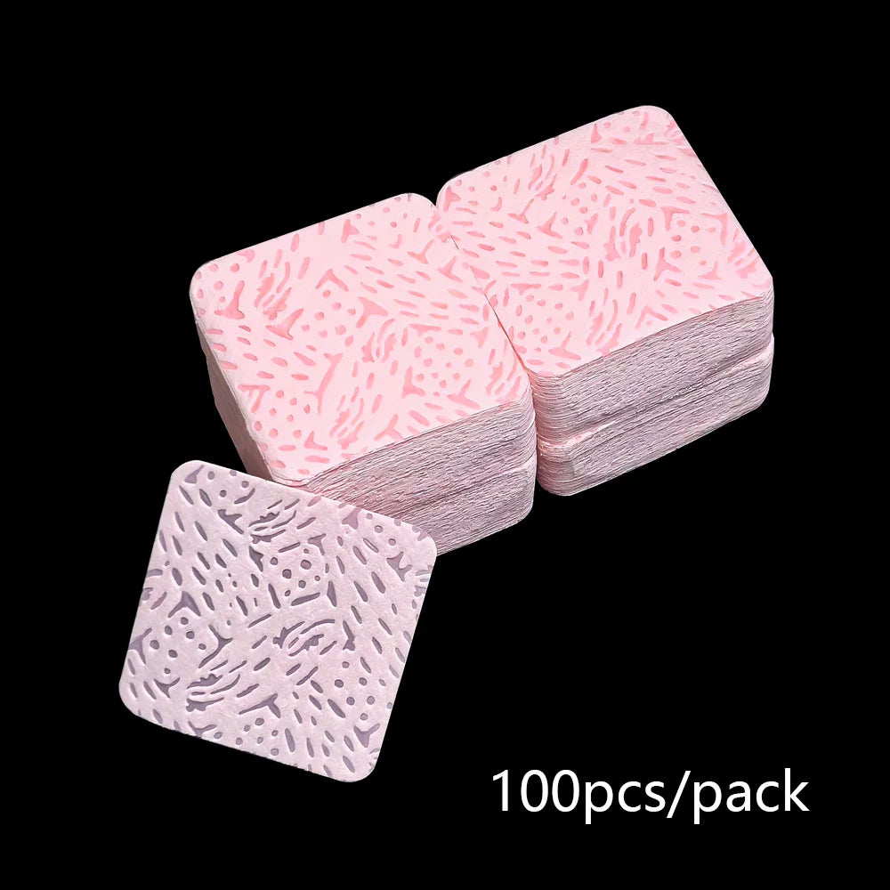 Lint Free Nail Wipes 300/200/100pcs Nail Supplies Nail Polish Remover Wipes Absorbent Soft Removal Tool for Nail Art
