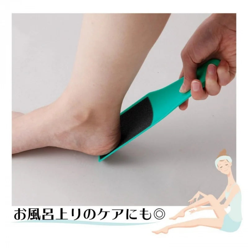 Double-sided Professional Curved Foot Scrub Board Dead Skin Removal Tool Foot Scraper Household Plastic Foot Scrubber  Foot Care