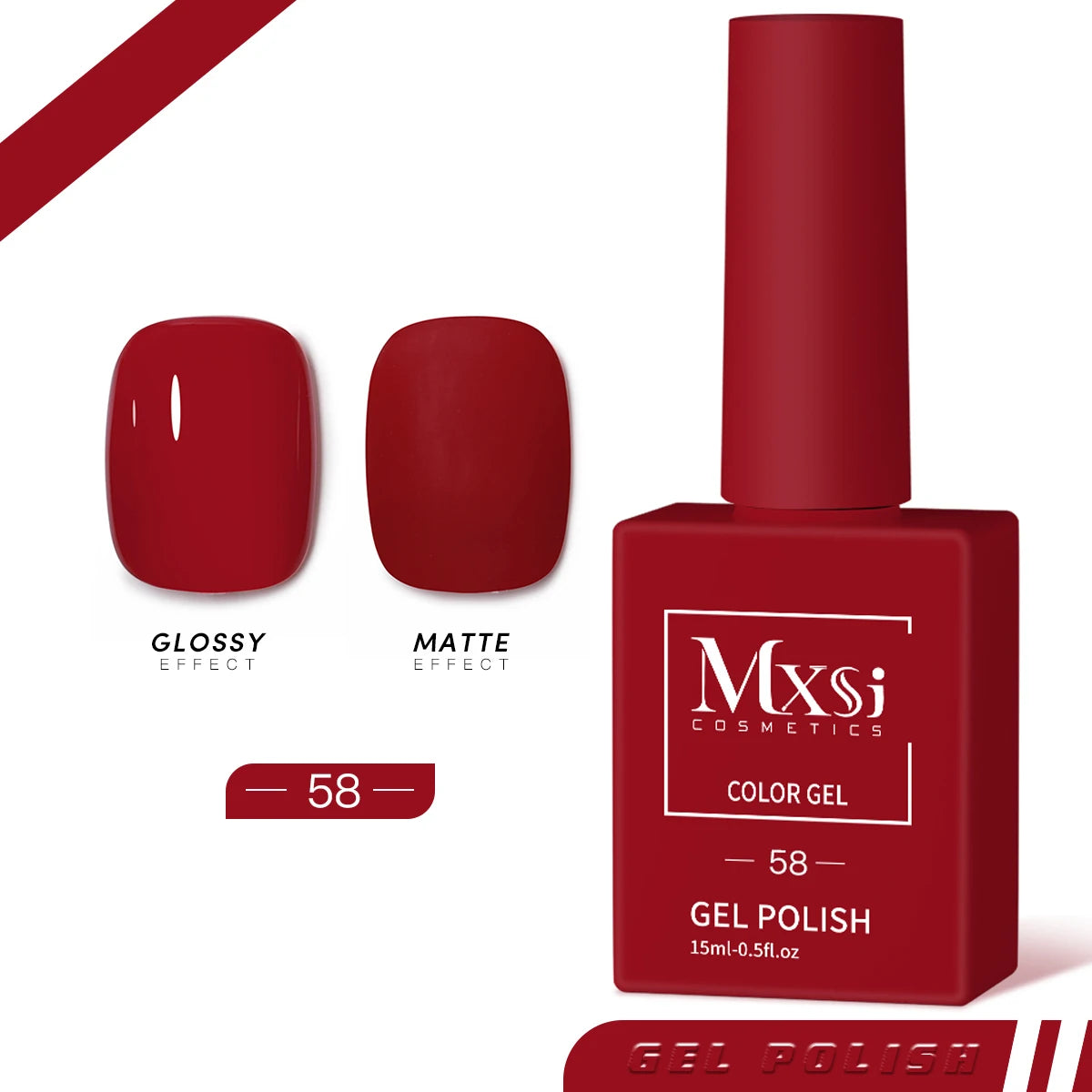 15ml French Gel Nail Polish 60 Colors Nail Supplies Vernis Semi Permanent Nail Art Manicure Soak Off LED UV Gel Nail Varnishes