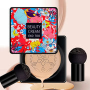 Magic Foundation Mushroom Head Air Cushion CC Cream Waterproof Brighten Foundation Cream Women Base Makeup Face Cosmetics