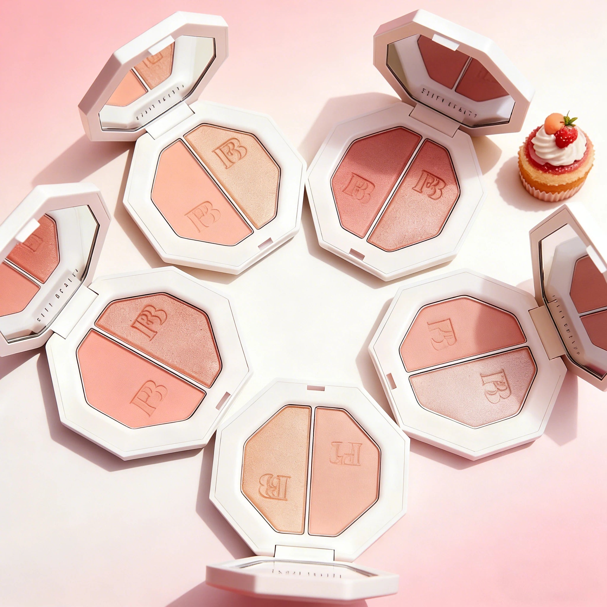 New Fenty Beauty Loose Powder Oil-control Waterproof Matte Setting Powder Makeup Highlighter Powder Lasting Natural Cosmetics