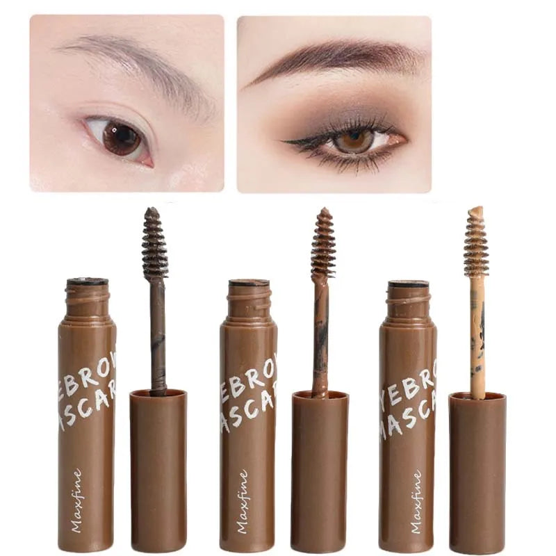 Natural Eyebrow Mascara Tinted Brow Gel Waterproof Eyebrow Tint Lighten Brown Dark Eyebrows Natural Staining Eyebrow Dye Makeup