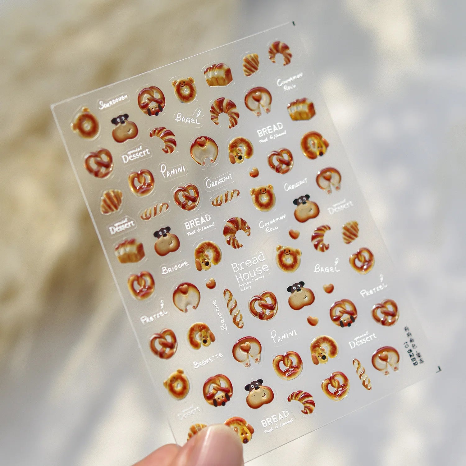 5D Summer Ocean Nail Art Stickers Blue Water Wave Daisy Spiral Pattern Self-adhesive Seaside Nail Decal DIY Manicure Decoration