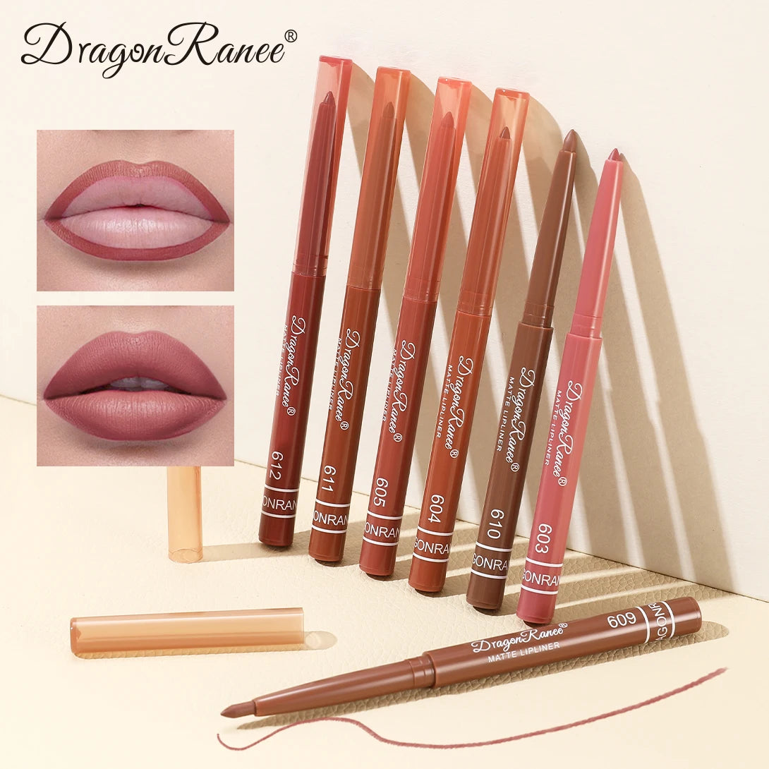 Lip Liner to Outline the Lip Shape, Beginner-Friendly, Natural and Delicate, Waterproof, Matte, Nude Color Lip Liner