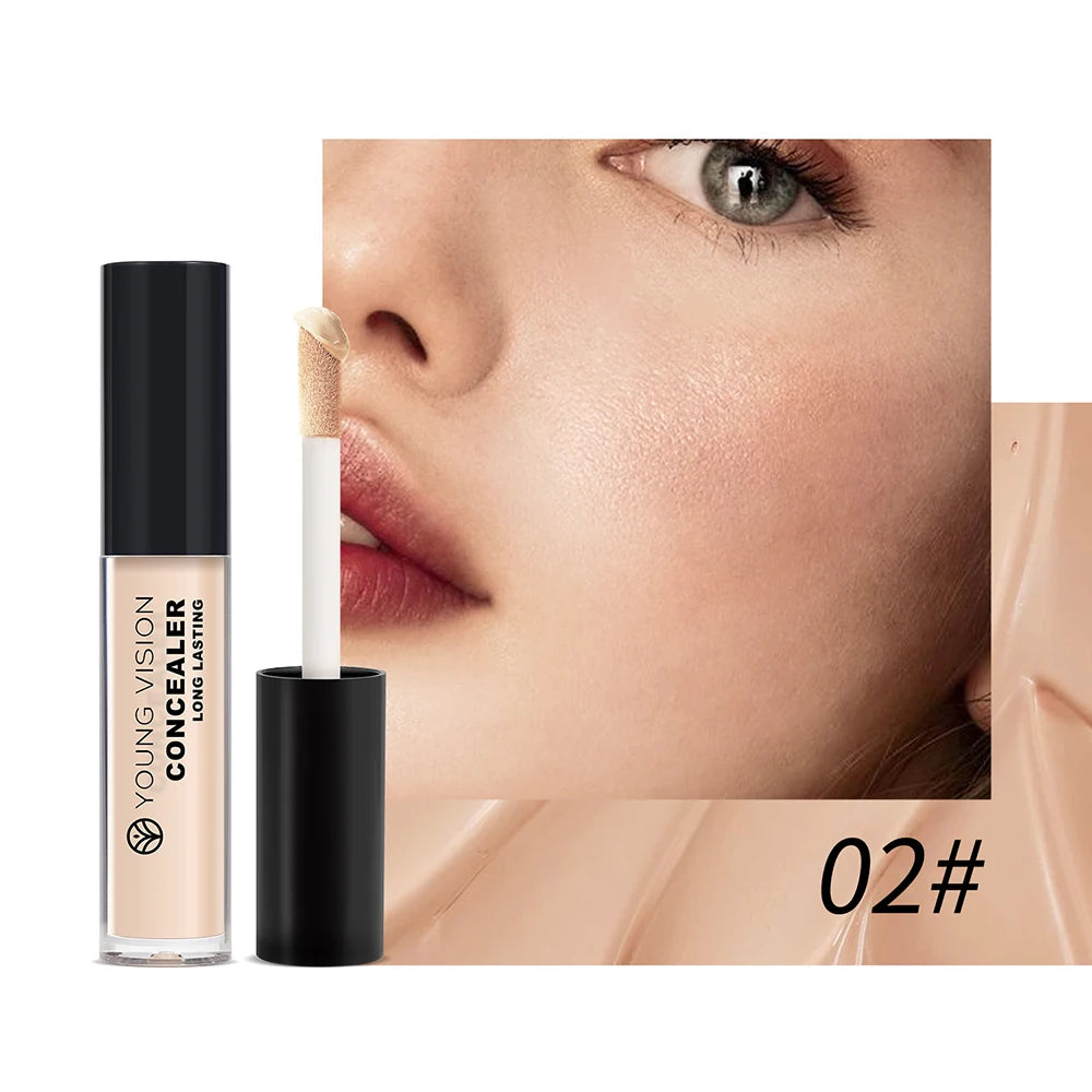 YOUNG VISION Matte Finish Soft-Focus Concealer Brightens complexion Waterproof Contouring concealer for sculpted definition