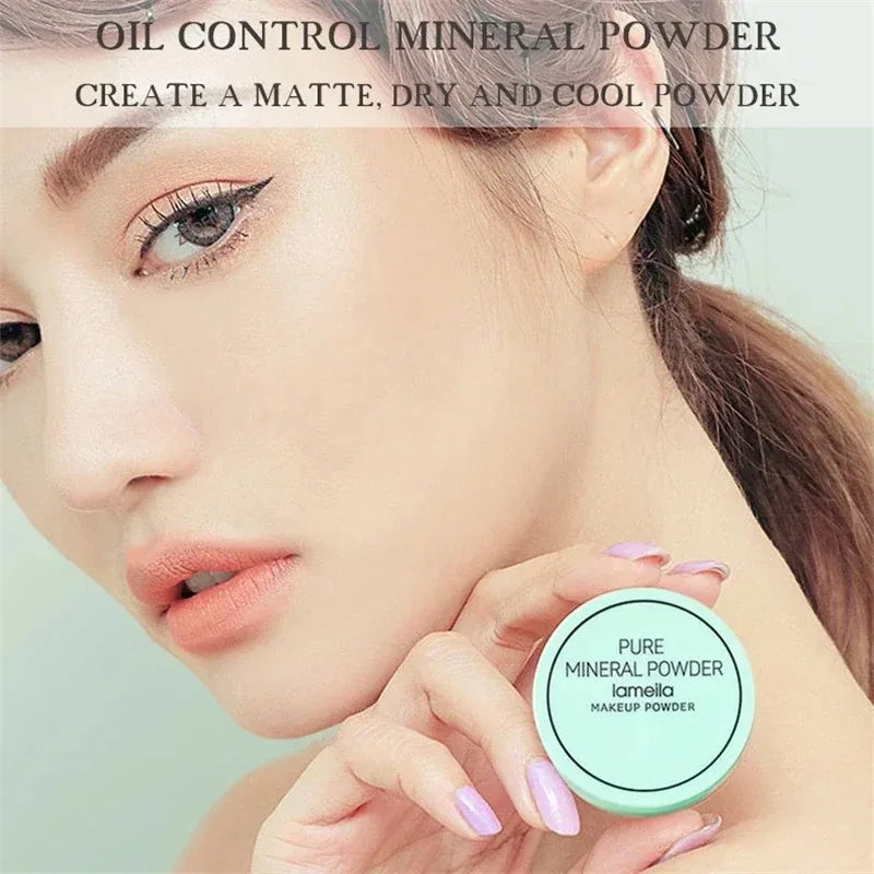 3 Colors Makeup Loose Powder Professional Oil-control Waterproof Natural Face Finishing Powder Long Lasting Matte Setting Powder