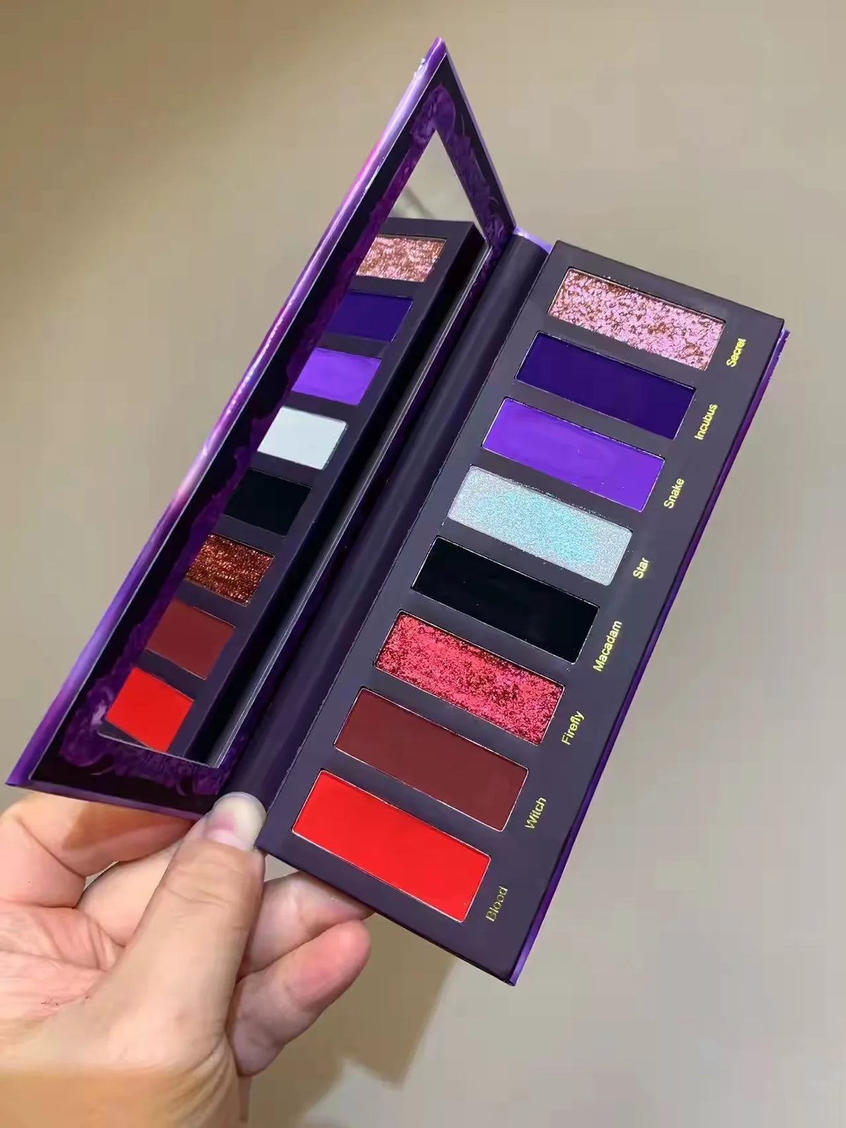 Narimi Eyeshadow Palette 8 Colors Chameleon Shimmer Matte Waterproof Long-lasting Professional Eye Shadow Cosmetic Makeup
