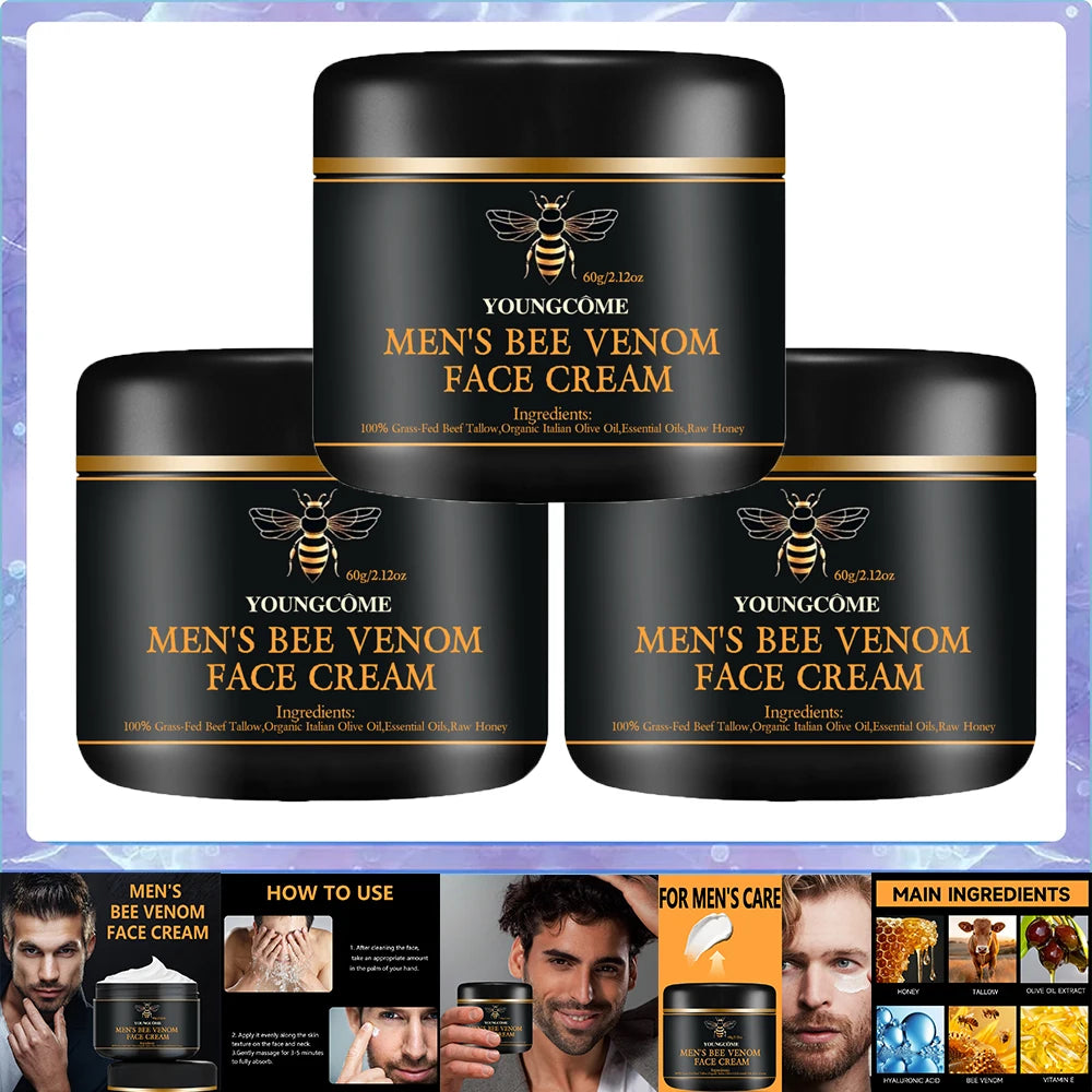Bee Venom Anti-Aging Face Cream Wrinkle Remove Neck Lifting Firming Cream Moisturizing Tender Soften Skin Whitening Neck Cream