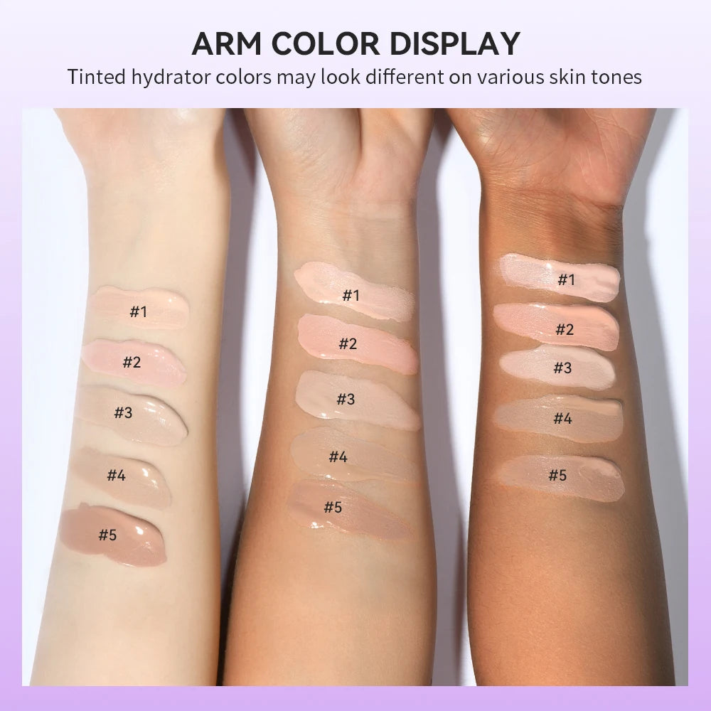 Jelly Tinted Moisturizer for Face – Transparent Hydrating Gel Tint for Soft Smooth Skin Texture & Even Tone Glow