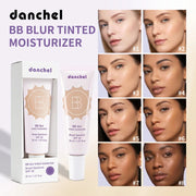 Matte Tinted Moisturizer BB Cream Long-Lasting Smooth Foundation Base Medium Coverage Blur Pores Even Skin Tone Non-greasy Makeu