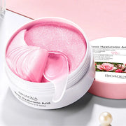 60pcs BIOAQUA Rose Hyaluronic Acid Eye Mask Anti Wrinkle Dark Circles Eye Bags Moisturizing Firming Eye Patches Skin Care