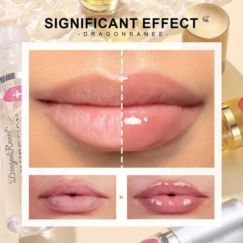 Instant Volumising Lip Plumper Oil Lip Enhancer Lip Gloss Plumping Serum Moisturizing Anti-Wrinkle Lipstick Sexy Care Makeup