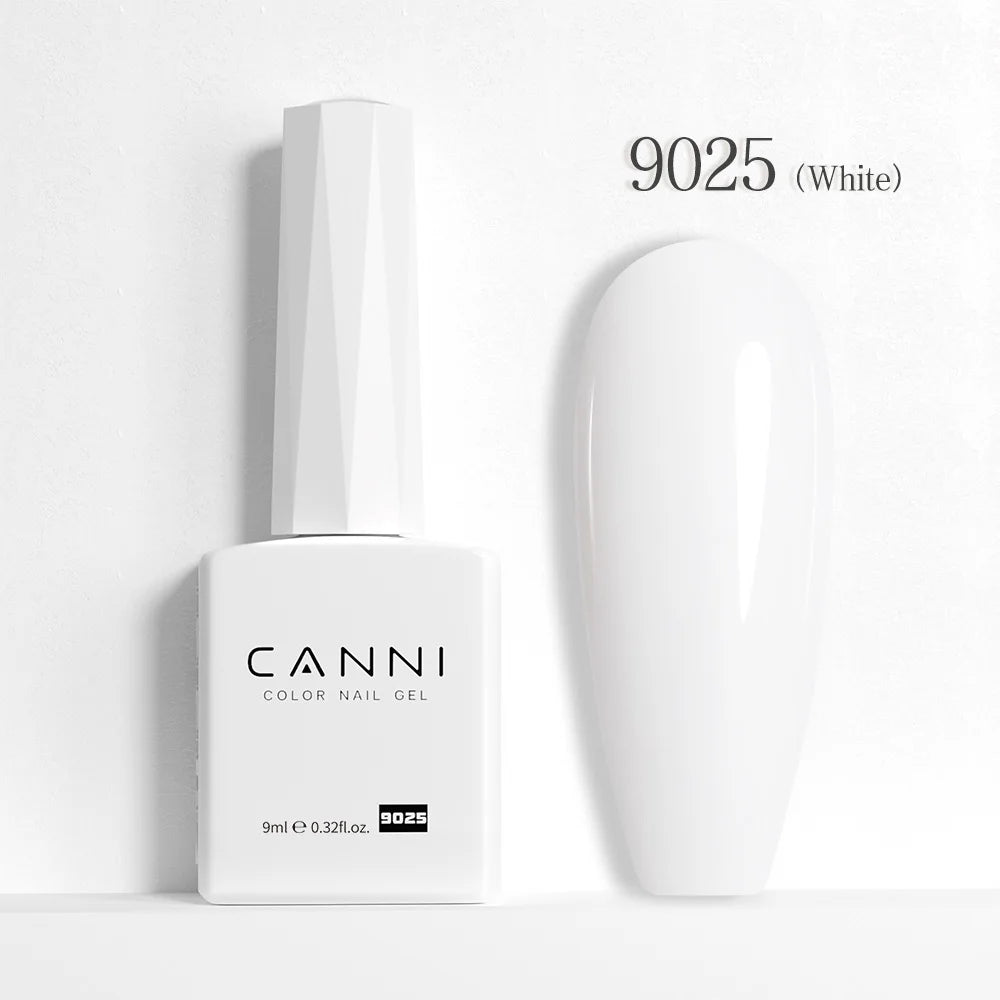 Canni Nail Gel Polish Jelly Nude Color HEMA FREE TPO FREE 9ml Transparent Semi Permanent Natural Nude French Nail Gel Lacquer