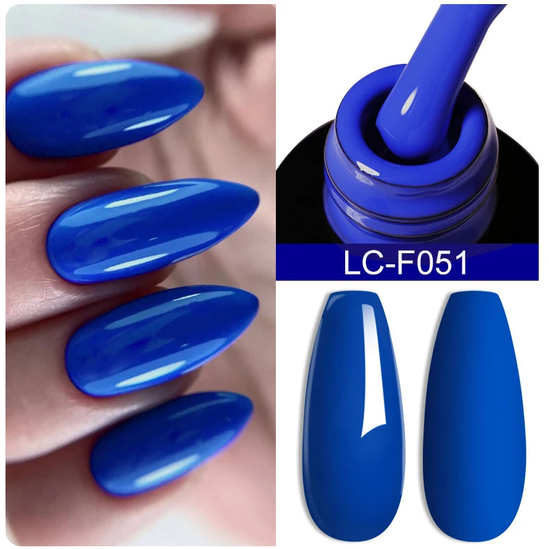 LILYCUTE 7ML Ocean Blue Cat Magnetic Gel Nail Polish Sparkling Glimmer Gel Polish Semi Permanent UV Magnet Gel Varnish Nail Art