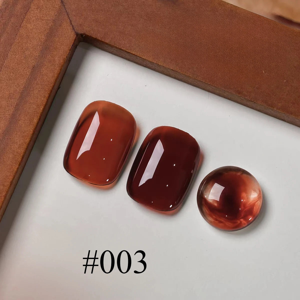 1-6pcs PSK Tortoiseshell Amber Gel Nail Polish 2026 New Autumn Popular Maillard Brown Semi Transparent Amber Dyeing Gel NaIl Art