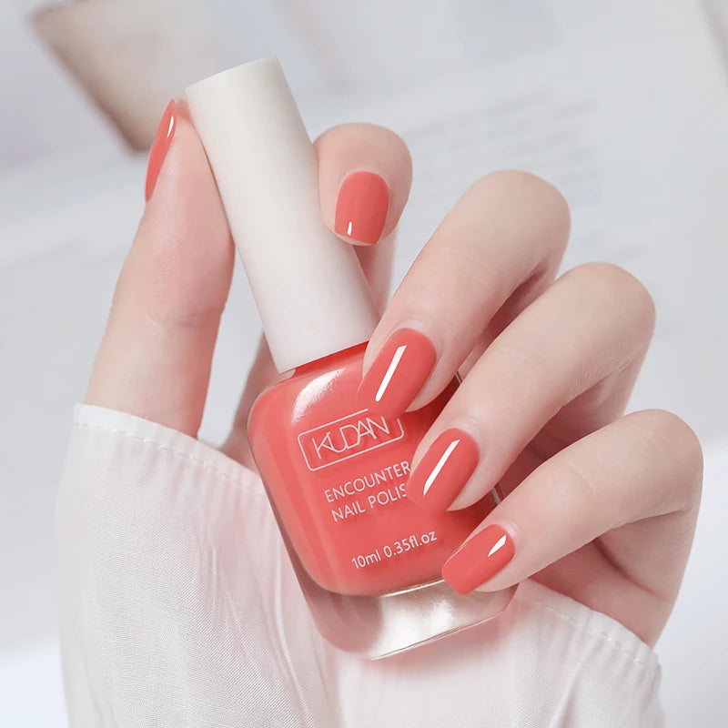 10ml Peel Off Water-Based Nail Polish Fast Drying Long-Lasting Healthy Brightening Effect Long Lasting Nails No Need Lamp Cure