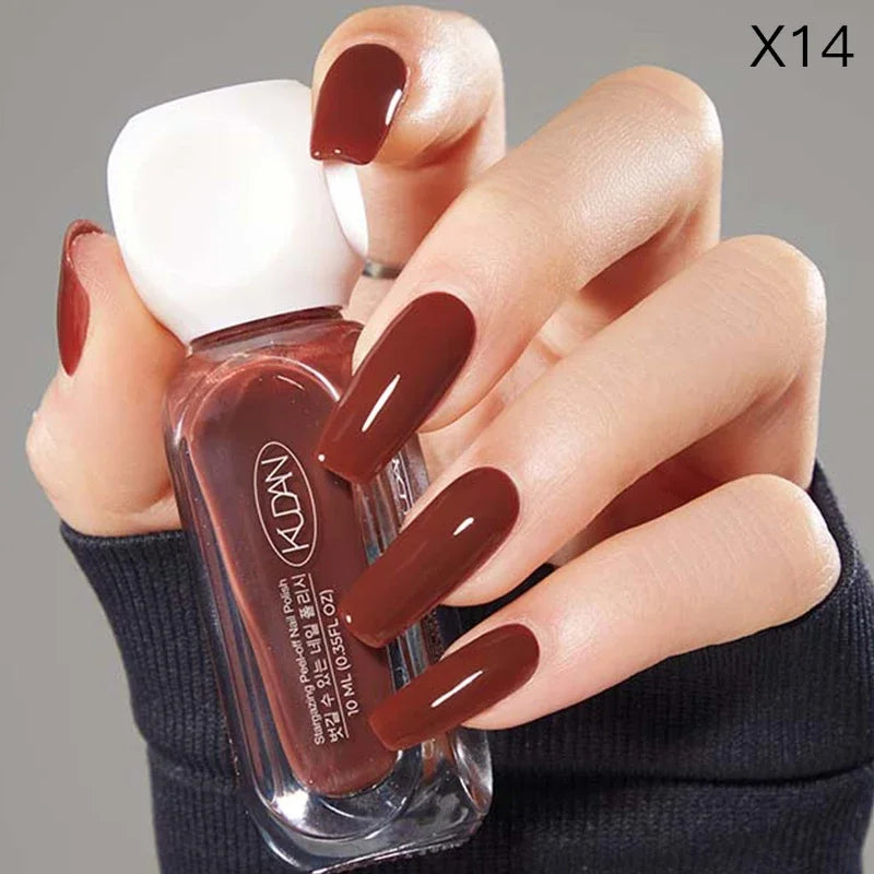 10ml Peel Off Water-Based Starry Nail Polish Fast Drying Long-Lasting Healthy And Brightening Effect No Need Lamp Cure