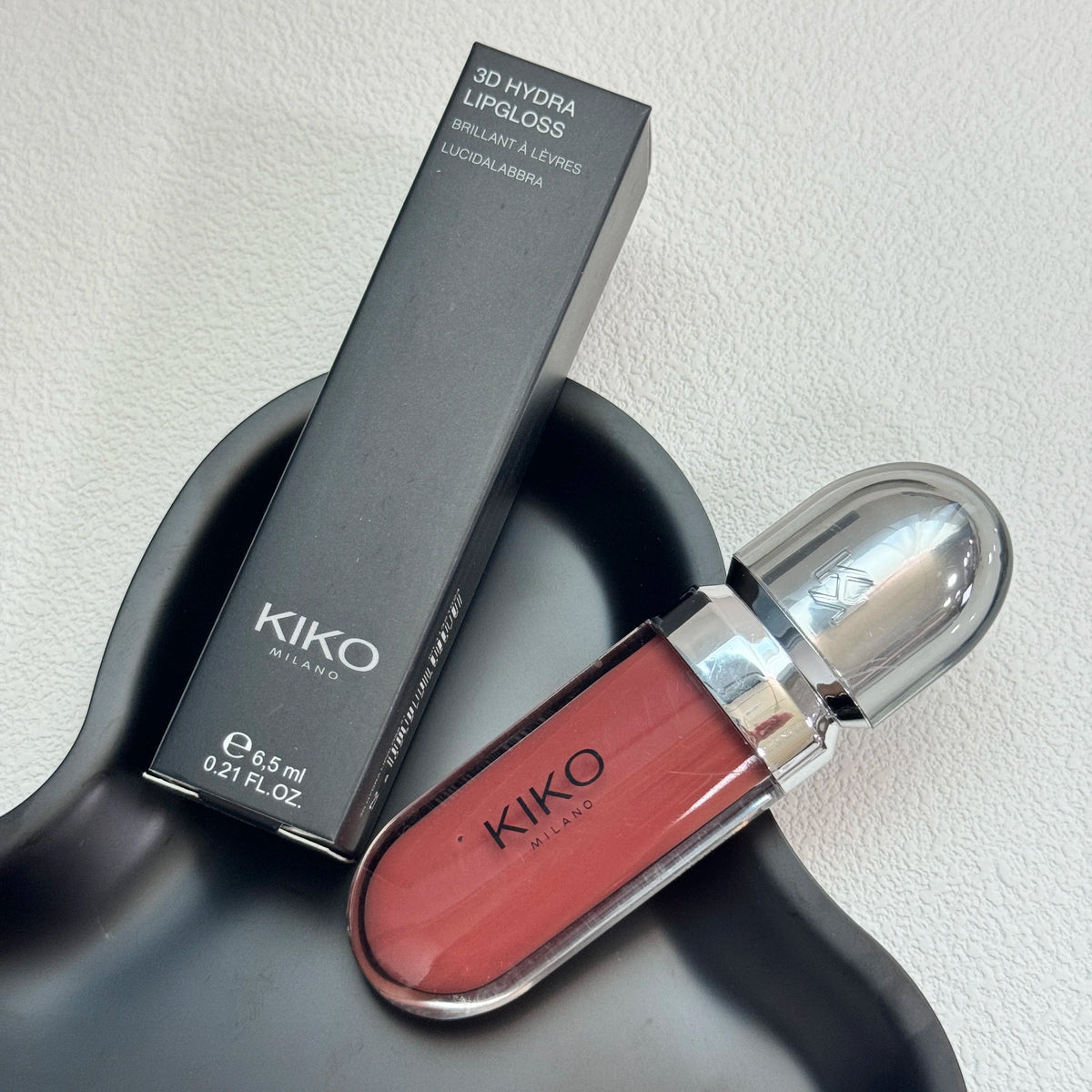 Kiko Double Headed Lipstick Transparent Mirror Non Fading Non Stick Cup Lip Gloss Milk Tea Bean Paste Naked Nature Lip Makeup