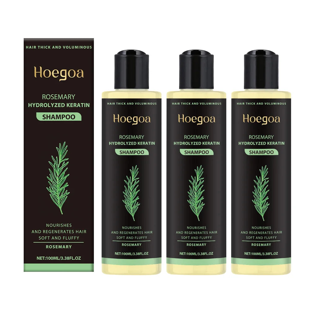 Natural Rosemary Hair Shampoo Reduce Hair Loss Clean Dandruff Nourish Moisturize Scalp Improve Hair Quality Hair Care Product