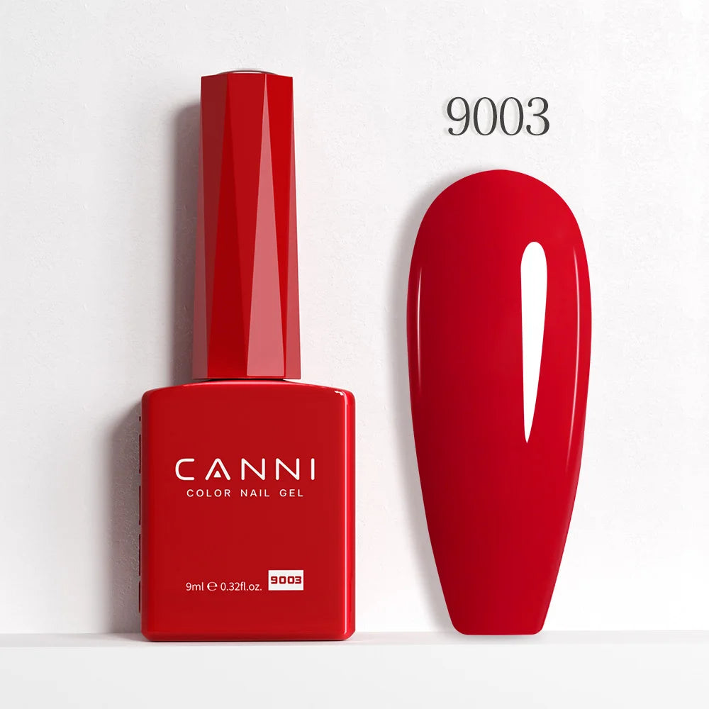 Canni Nail Gel Polish Jelly Nude Color HEMA FREE TPO FREE 9ml Transparent Semi Permanent Natural Nude French Nail Gel Lacquer