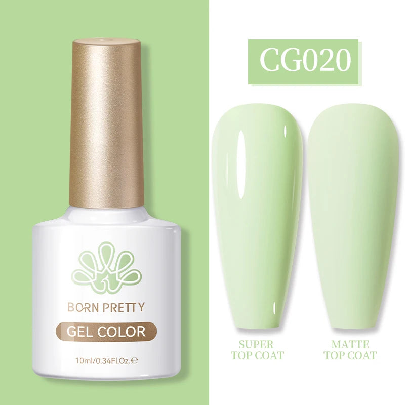 BORN PRETTY 10ML Nail Gel Polish Soak Off UV LED Semi Permanent Nail Salon Home Design French Nails Manicure Gel Nails