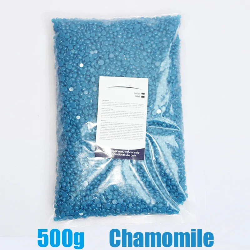 Hair Removal Wax Beads 500g/200g/50g For Wax Heater Painless Depilatory Waxing Body Hair Removal Beans Grooming Tool Unisex