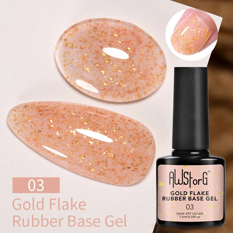 AWStorG Intense Rainbow Cat Eye Gel 5ml Holographic Laser Magnetic Nail Gel Soak Off UV LED Gel Polish Shiny Rainbow Manicur