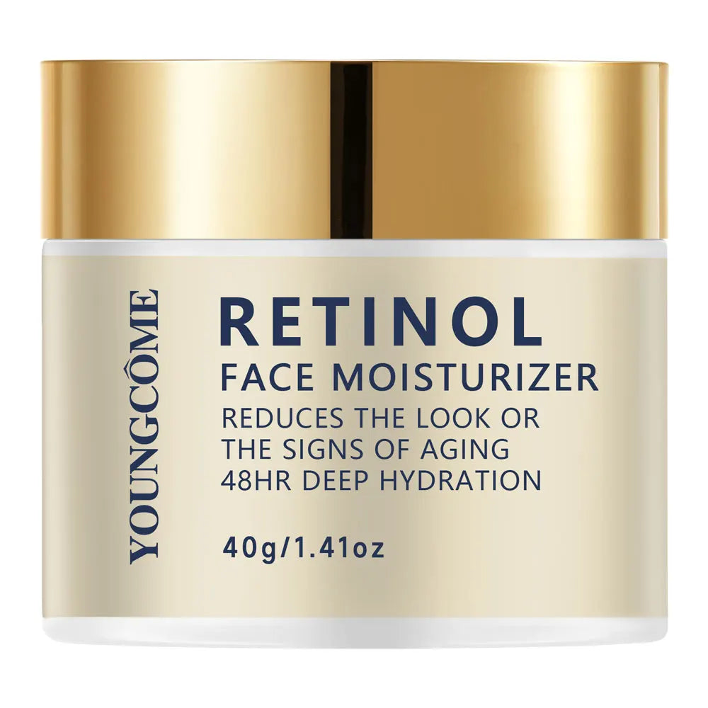 Retinol Hydration Daily Face Moisturizer with Hyaluronic Acid, Brighten skin Reduces the look of Skin Care 1.41/2.47oz