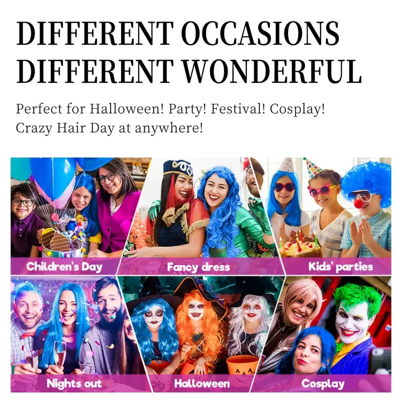 8 Colors Temporary Hair Color Spray For Men Women Children One-Time Party Hair Styling Spray Instant Hair Salon Hair Colour Dye