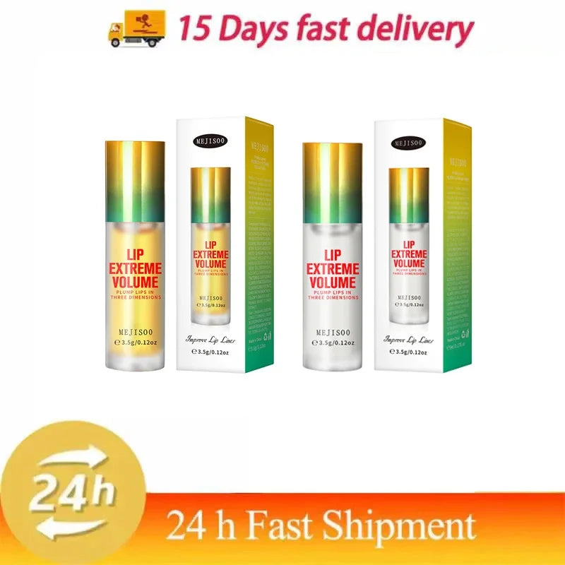 Instant Volumising Lip Plumper Oil Lip Enhancer Lip Gloss Plumping Serum Moisturizing Anti-Wrinkle Lipstick Sexy Lip Care Makeup