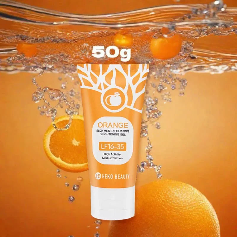 Facial Exfoliate Gel For Deep Moisturizing Pore Cleansing Gentle Facial Scrub Body Cleansing Gel Dead Skin Remover