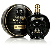 Jean Paul Gaultier 4 Styles Men Perfume Collection Set Le Male Le Parfum Le Beau Le Parfum Original Le Male Eau De Parfum Natural Spray Long Lasting Woody Scent Iconic Torso Shaped Bottle Luxury Metal Cylindrical Gift Can For