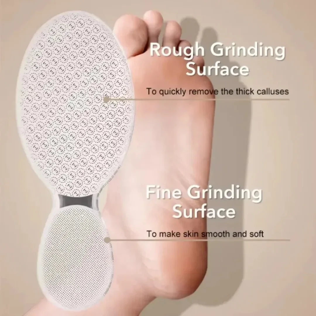 Nano Glass Foot File Double-sided Exfoliating Foot Grinder Hard Dead Skin Callus Remover Foot Scrubber Pedicure Feet Care Tools