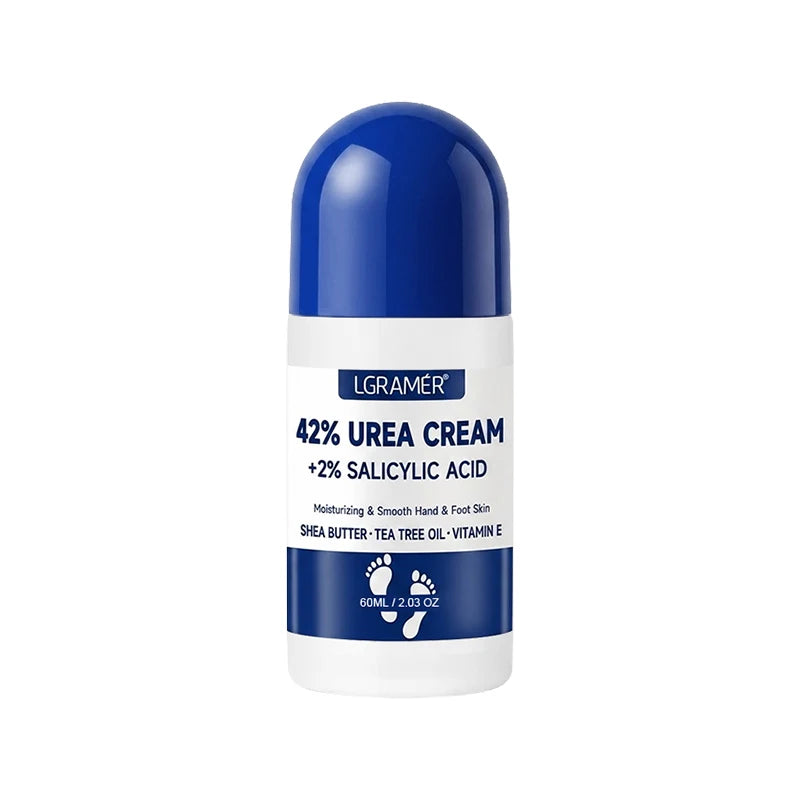 42% Urea Foot Cream+2% Salicylic Acid,Hand & Feet Care Stick,Moisturizing Anti Cracked Heel Cuticle Cream Roller For Dry Skin