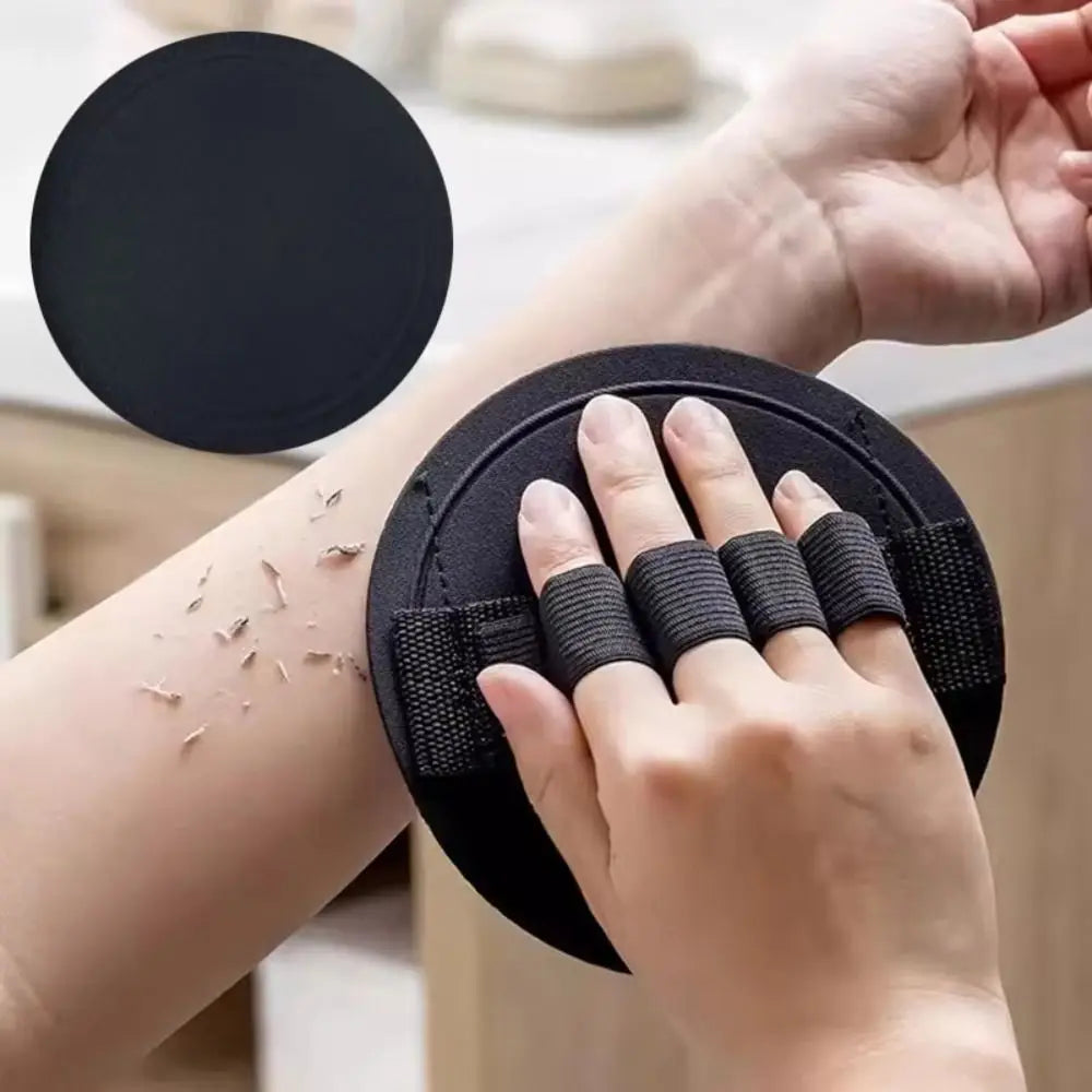 New Round Bath Gloves Rubber Strong Exfoliating Brush Wear-resistant Labor-saving Exfoliating Bath Towel Household