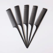 5pcs Rat Tail Comb Set, Distribution Styling Hair Comb, Edge and Back Brushes to Smooth Hair，Special for real hair wigs