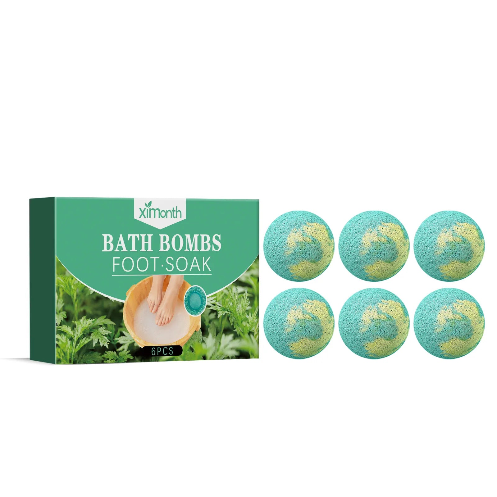 Bubble Bath Ball Bombs Flowers Scent Body Bathing Cleaning Relaxing Natural Herbal Essential Oil Anti Dry Cracking Foot Spa Bomb