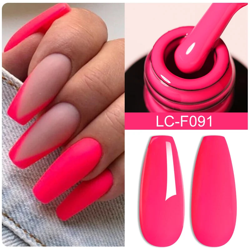LILYCUTE 7ML Auroras Glitter Thermal Gel Nail Polish Temperature Color Changing Semi Permanent Soak Off Nail Art UV Gel Varnish