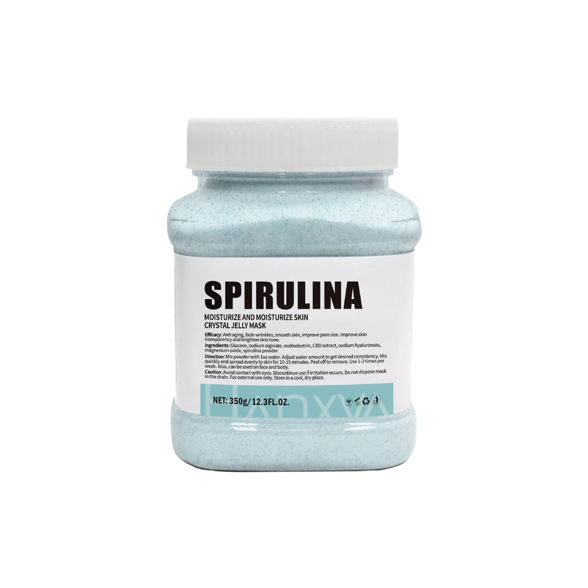 Salmon DNA PDRN Crystal Soft Mask Powder Hyaluronic Acid Jelly Mask Deep Hydration Improves Skin Elasticity Unisex Skin Care
